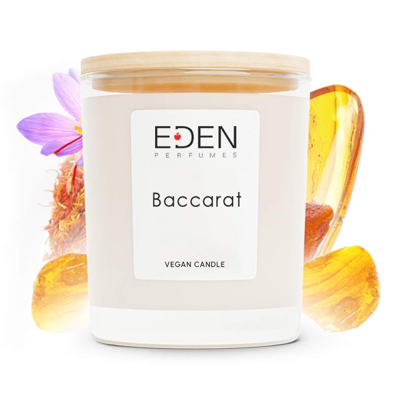 Vegan Candle – Baccarat Rouge Candle Dupe